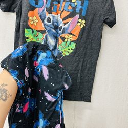 Stitch pajamas size Large   $25 set   