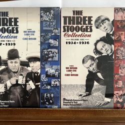 The Three Stooges DVD Vol 1-2 Set