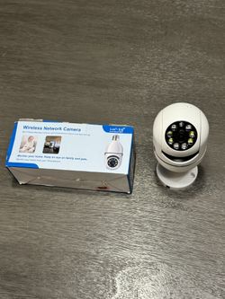   WiFi Light Bulb Security Camera 💡 