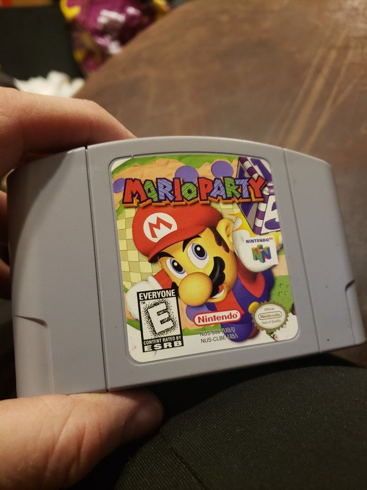 Nintendo 64 Authentic Mario Party Excellent Condition