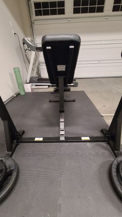 Complete Home Gym Setup - Bench, Squat Rack, Weights and Treadmill