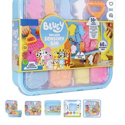 Blue Deluxe Sensory Bin – Kit Completo – Nuevo