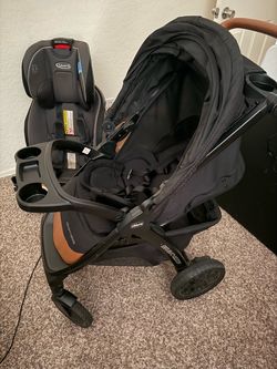 Stroller, base & car seat set