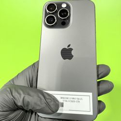 1TB iPhone 15 Pro Max Unlocked (1024GB) $899 or $60 Down!