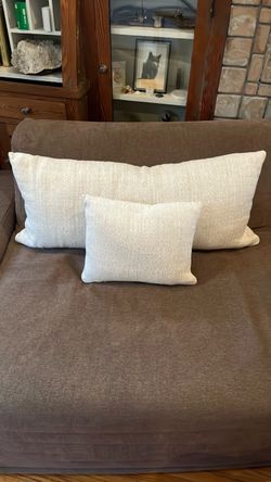 NEW 2 Cultiver Luna Lumbar pillow plus small pillow