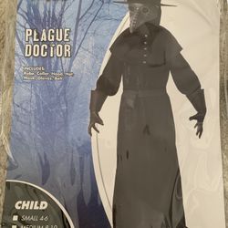 Kids Plague Doctor Halloween Costume