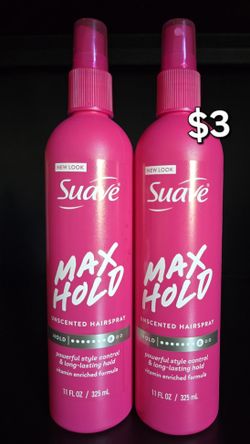 Suave hairspray