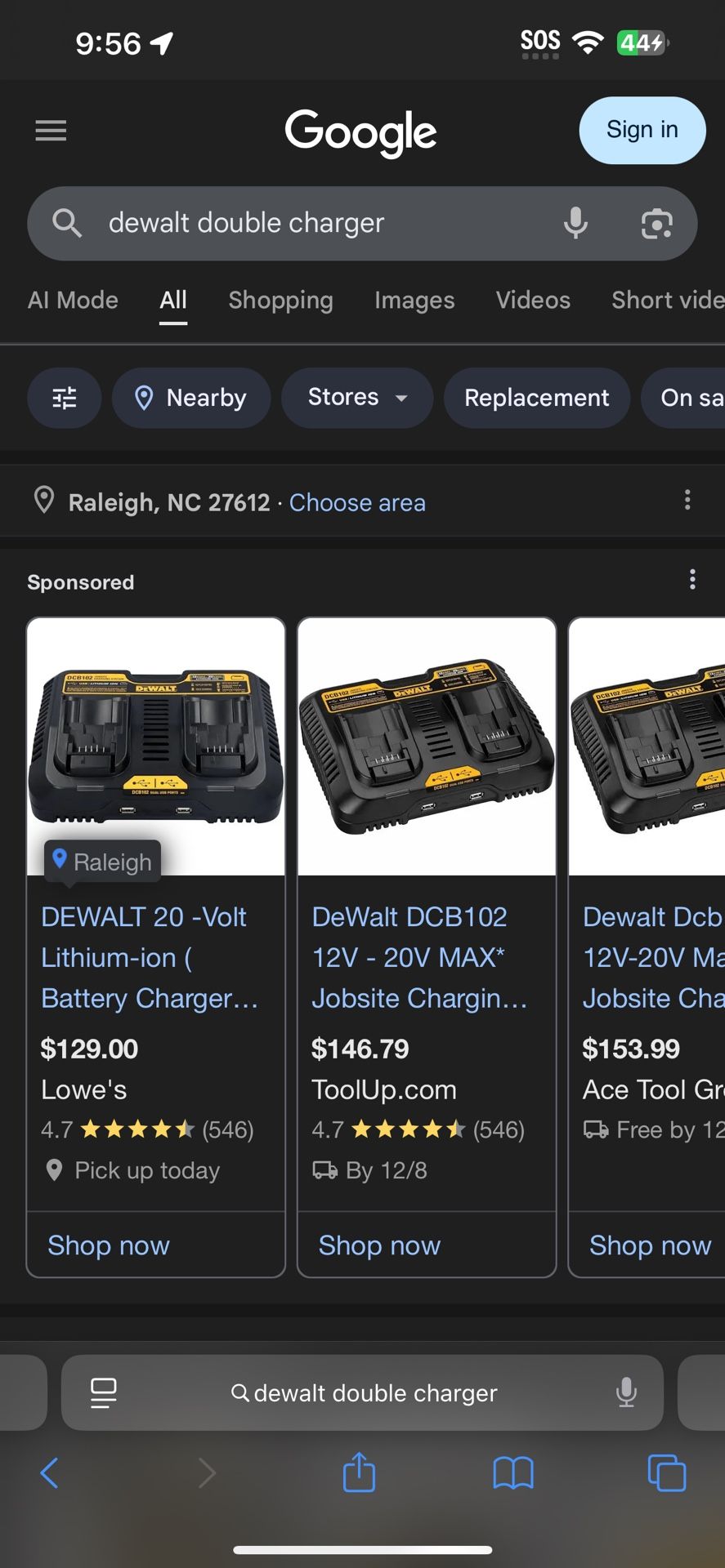 Dewalt Charger