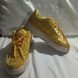 Rare Mineral Gold Air Force Ones 