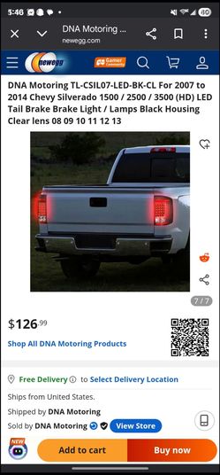 Chevy Silverado Taillights