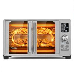 DORTALA 26.4 QT French Door Air Fryer Toaster Oven