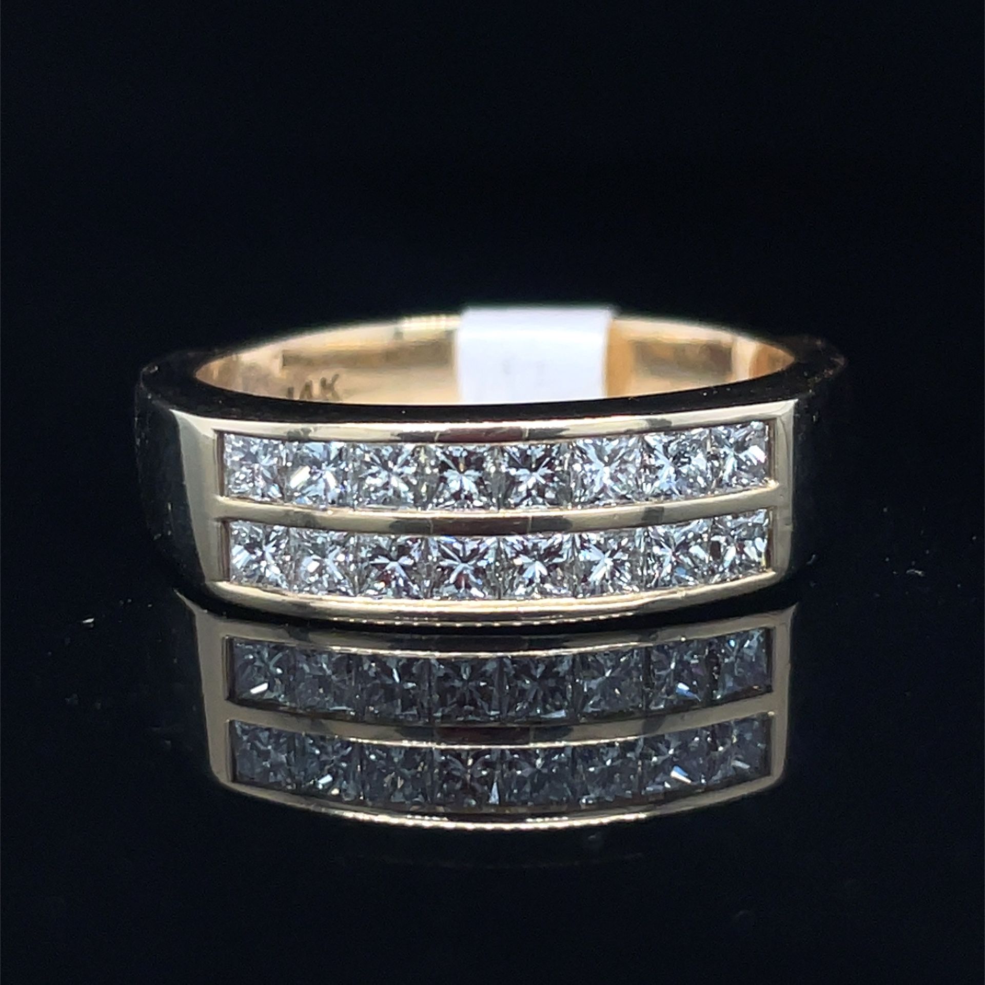 14KT Yellow Gold Diamond Ring 7.90g .5CTW Size 10 172416/14