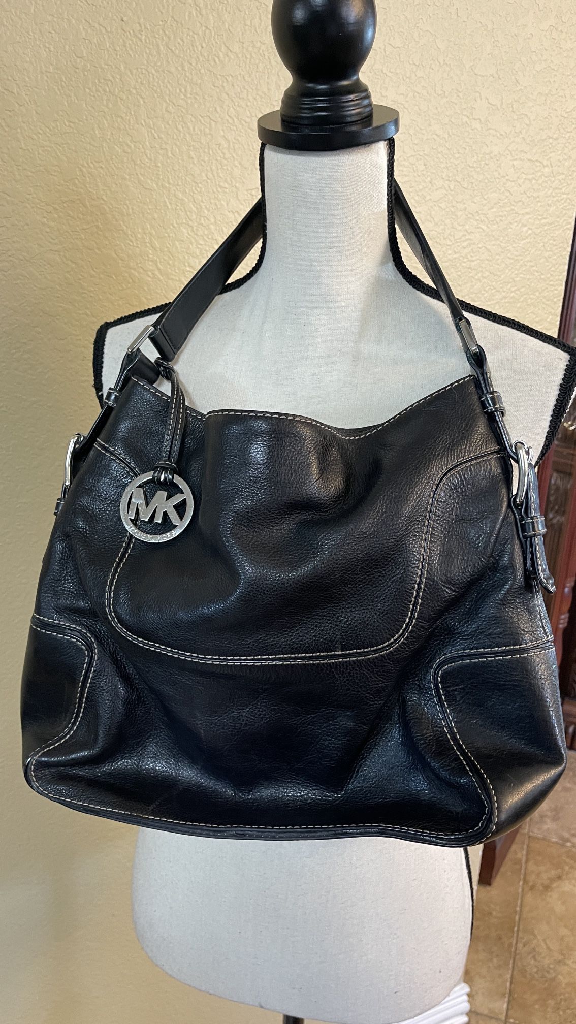 Michael Kors Brookville Women’s Black Leather Handbag