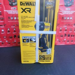 DEWALT XR 20-VOLT MAX 1/4-IN BRUSHLESS CORDLESS QUIET HYDRAULIC IMPACT DRIVER ( TOOL ONLY  )