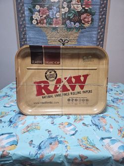 Raw Metal Tray 18" × 15"