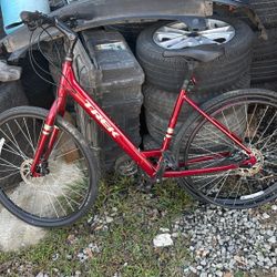 Brand New Trek Bike We Stoped Using The Bike When The Back Tire Went Flat But Everything Else Works Perfectly