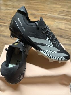 Adidas Adizero Electric+ II American Football Cleats "Core Black” (Sizes Available: 11.5 & 13)