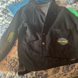 Harley 2xl Hooded Jacket