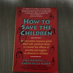 How to save the children - book