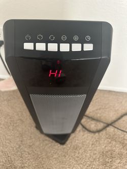 Digital tower heater