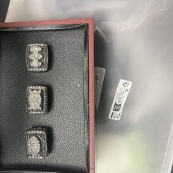 Raiders 3 Superbowl Rings 