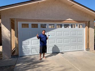 Short-Panel Design Garage Doors