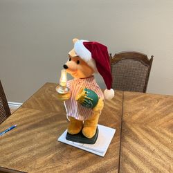 Winnie The Pooh Mechanical Doll W/Light