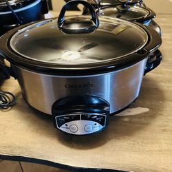 LARGE CROOK POT PERFECT CONDITION OLLA ELÉCTRICA GRANDE FIRM PRICE 