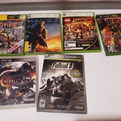 Xbox Games And 1 PS3 Game
