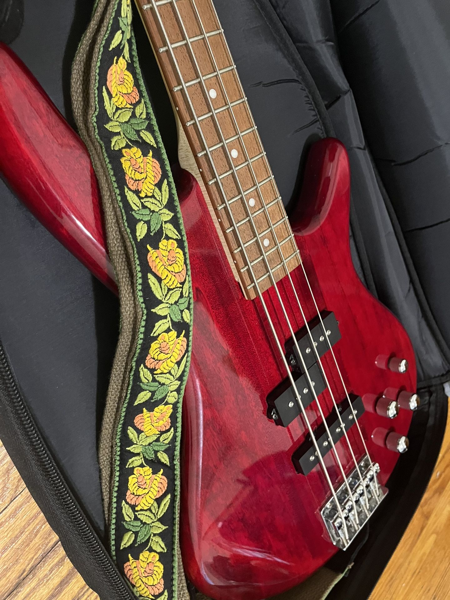 Ibanez Gio GSR200 Bass Guitar & Amp