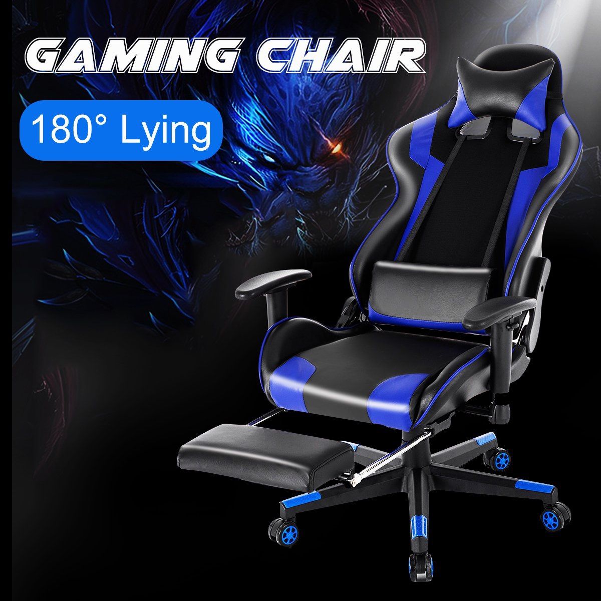 Blue Gaming Chair/ Office Chair for Sale in Houston, TX OfferUp