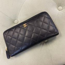 Authentic Large Chanel Wallet 