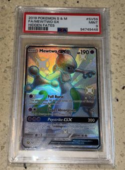 Psa 9 Mewtwo Gx