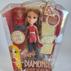 Bratz Forever Diamondz ~ Fianna ~ Sealed NIB ~With Keychain 
