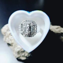 .925 Mexican Silver Ring Size 12"