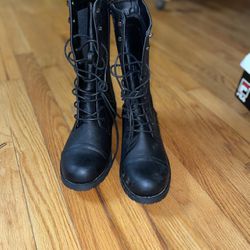 All Black Bootie Boots