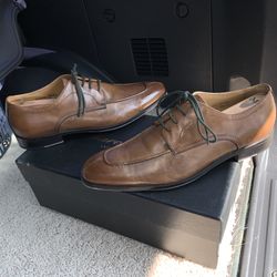 Men’s Marco Vittorio Tan Dress Shoes Size 9
