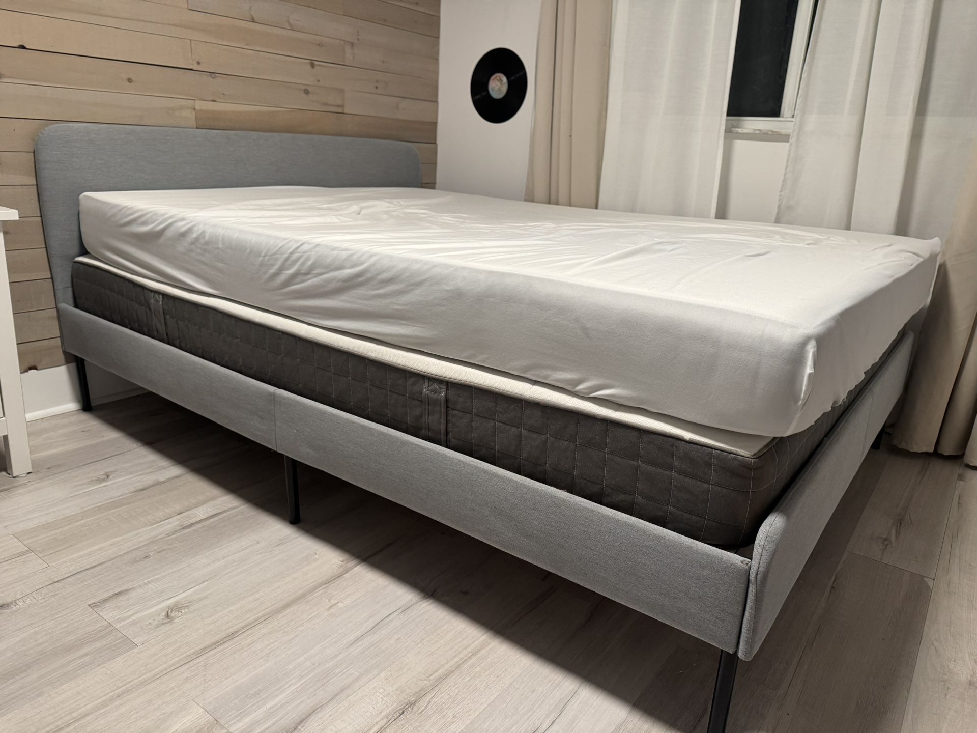 IKEA Light Gray Bed Frame