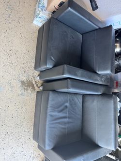 Two sofa chairs