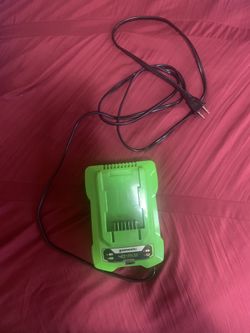 Green works charger 40 V