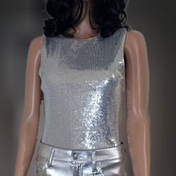 Express Sequin Bodysuit