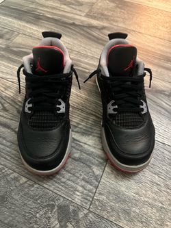 Nike Air Jordan 4 Retro Bred Reimagined . Size 3Y Sneakers