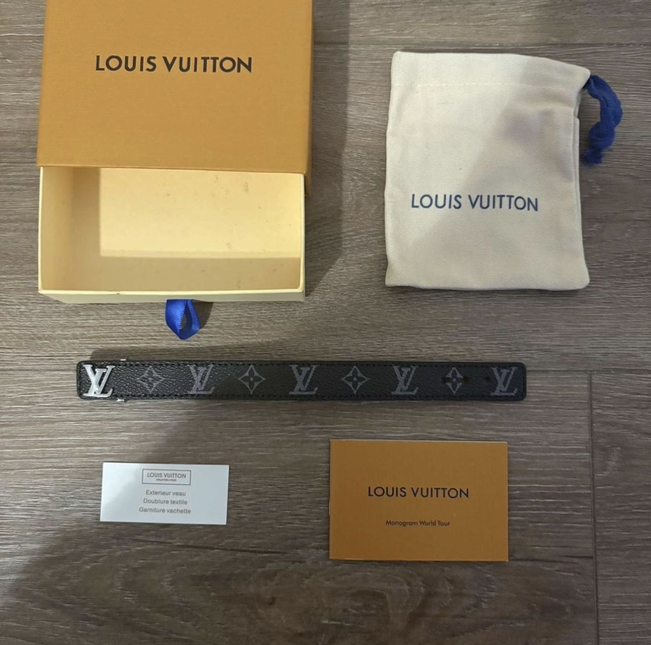 Louis Vuitton monogram bracelet