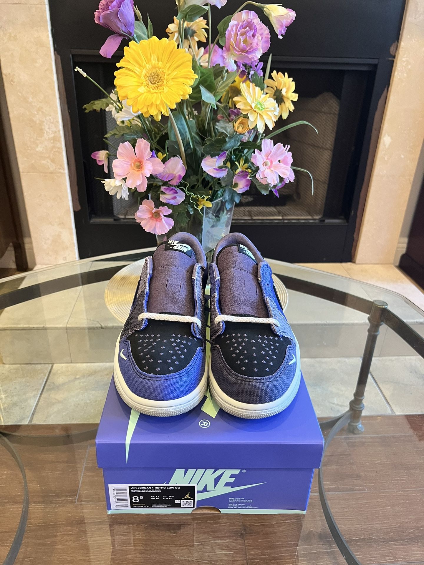 Jordan 1 Low OG Voodoo “Alternate” Size 8.5M