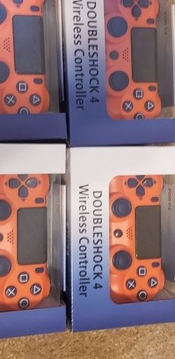 PS4 CONTROL ORANGE 
