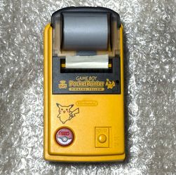 Nintendo Game Boy Pocket Printer Pikachu Yellow MGB-007 Tested Working Japan