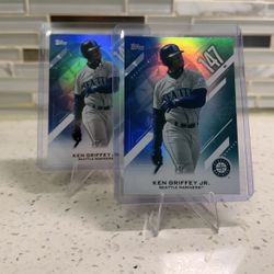 2026 Topps Series 2 Ken Griffey Jr. Crooked Numbers #CN-17 Seattle Mariners