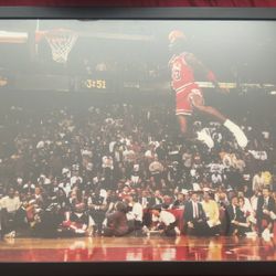 Michael Jordan Framed Picture/poster