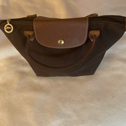 Longchamp La Pliage Brown Bag