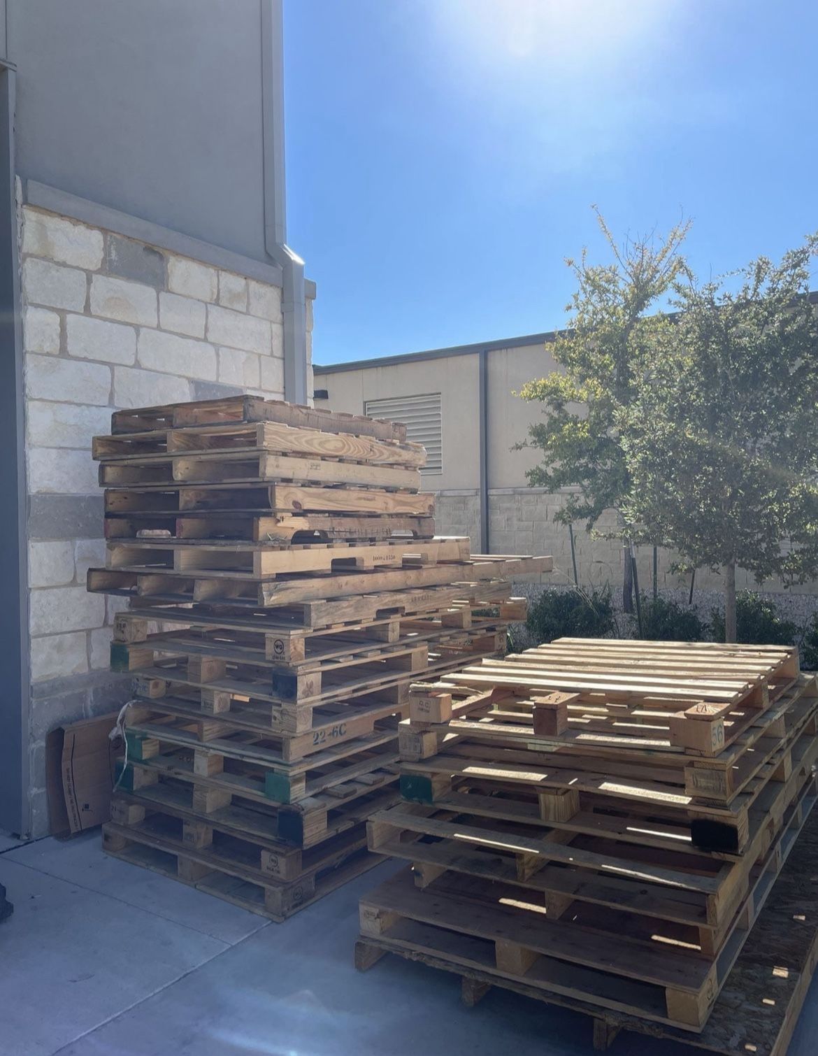 Free PALLETS IN GOOD CONDITION 